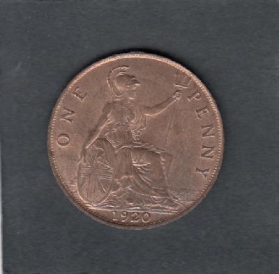 Beschrijving: 1 Penny  GEORGIUS V